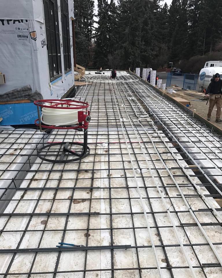 Snowmelt Installation